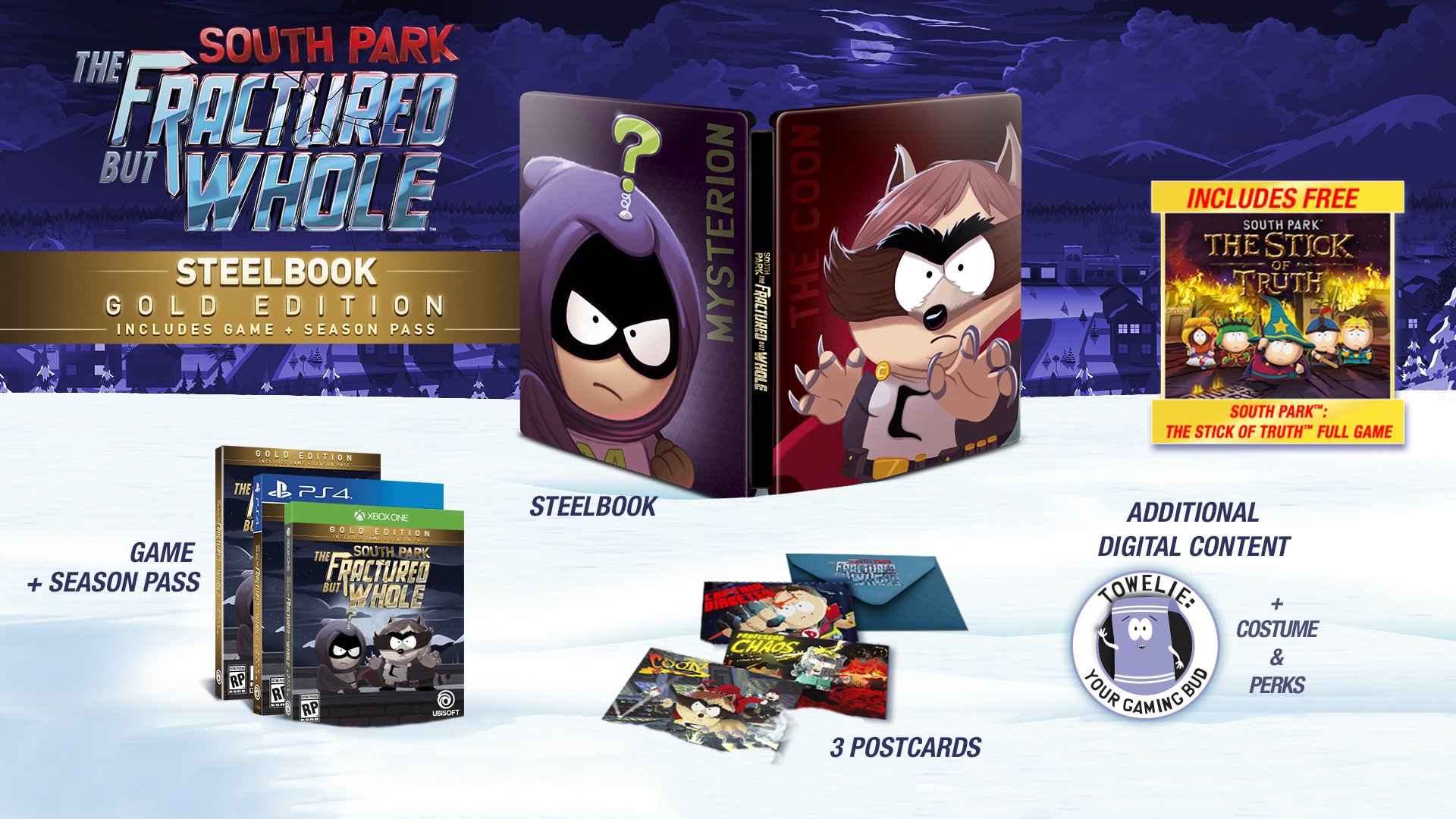 Amazon.co.jp: South Park: The Fractured But Whole - Steelbook Gold